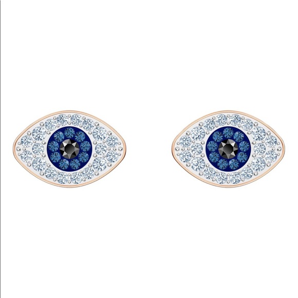 Swarovski Evil Eye Stud Earrings